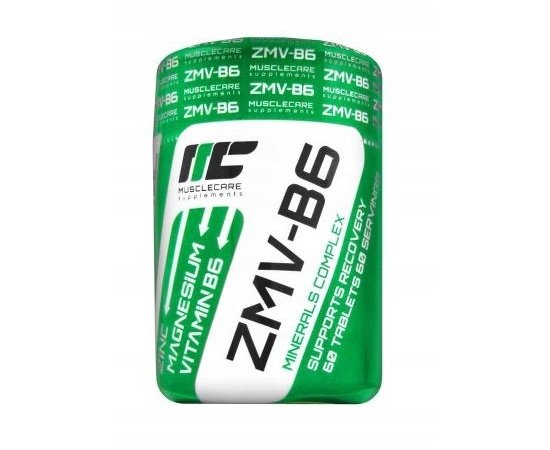 Muscle Care ZMV-B6 60 tabs, image 