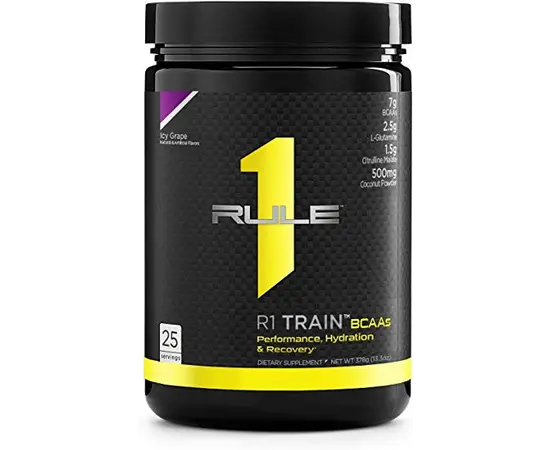 Rule One Train BCAAs 375 g, Вкусы: Candy Apple / Карамельное Яблоко, Rule One Train BCAAs 375 g, Вкусы: Candy Apple / Карамельное Яблоко , изображение 2 в интернет магазине Mega Mass