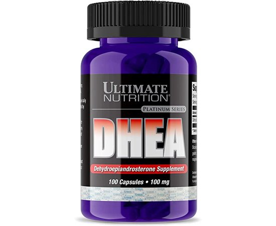 Ultimate Nutrition DHEA 100 mg 100 caps, Ultimate Nutrition DHEA 100 mg 100 caps  в интернет магазине Mega Mass