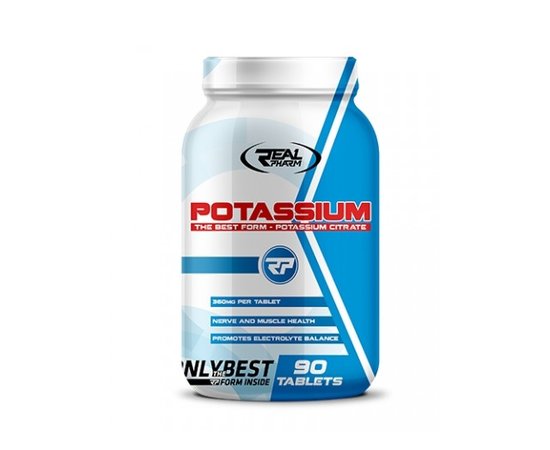 Real Pharm Potassium 90 tabs, Real Pharm Potassium 90 tabs  в интернет магазине Mega Mass