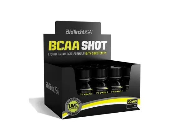 BioTech Shot 60 ml Lime, BioTech Shot 60 ml Lime , изображение 3 в интернет магазине Mega Mass
