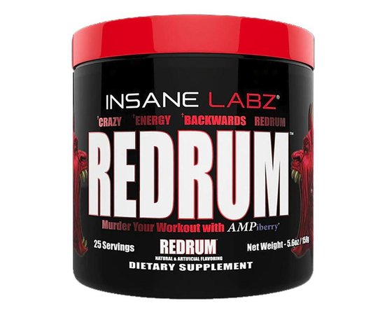 Insane Labz Redrum 25 serv, Смак: Natural & Artificial / Натуральний і Штучний, image 