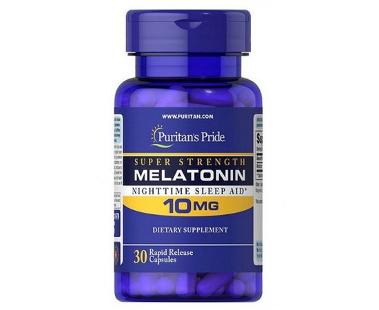 Puritan's Pride Melatonin 10 mg 30 caps, image 