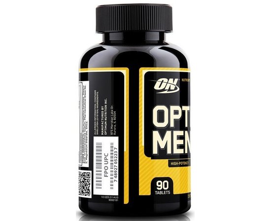 Optimum Nutrition Opti-Men 90 tabs, Optimum Nutrition Opti-Men 90 tabs , изображение 2 в интернет магазине Mega Mass
