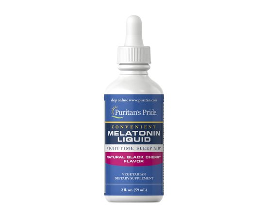 Puritan's Pride Melatonin Liquid 59 ml, image 