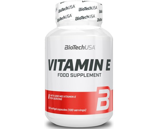 Biotech Vitamin E 100 caps, image 