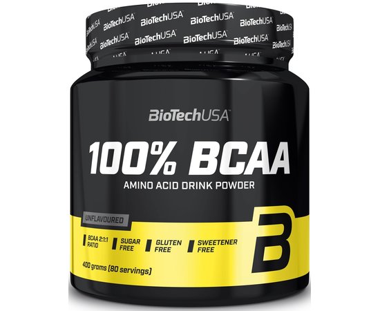 BioTech 100% BCAA 400г, image 