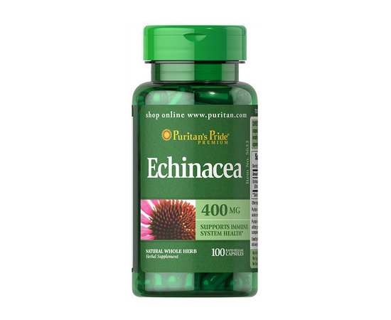 Puritan's Pride Echinacea 400 mg 100 caps, image 