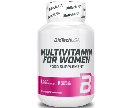 BioTech Multivitamin for Women 60 tabs, image 