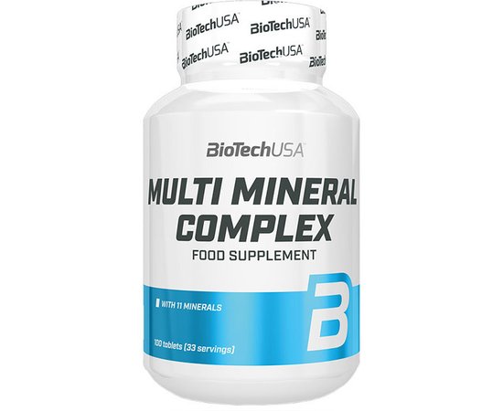 BioTech Multi Mineral Complex 100 tabs, BioTech Multi Mineral Complex 100 tabs  в интернет магазине Mega Mass