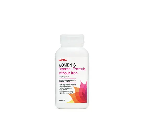GNC Women's Prenatal Formula without Iron 60 caps, image , зображення 2