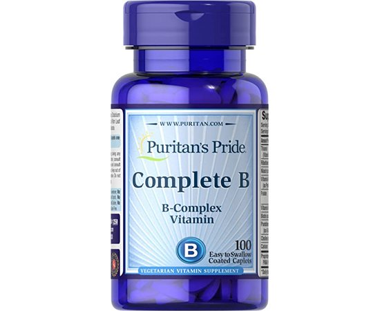 Puritan's Pride Complete B 100 caps, Puritan's Pride Complete B 100 caps  в интернет магазине Mega Mass