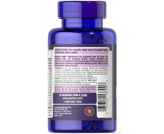 Puritan's Pride Prenatal Vitamins 100 caps, image , зображення 4