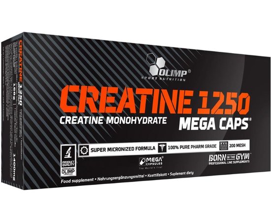 Olimp Creatine Mega Caps 120 caps, Olimp Creatine Mega Caps 120 caps  в интернет магазине Mega Mass