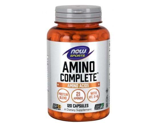 NOW Amino Complete 120 caps, Фасовка: 120 caps, image 
