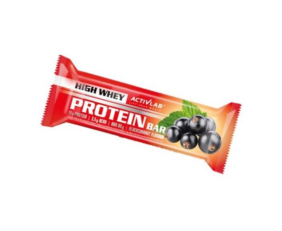 ActivLab High Whey Protein Bar 80 g, Вкус: Blackcurrant / Чёрная Смородина, ActivLab High Whey Protein Bar 80 g, Вкус: Blackcurrant / Чёрная Смородина  в интернет магазине Mega Mass