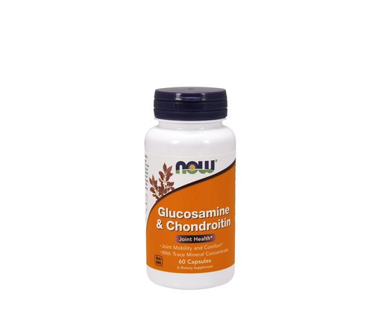 NOW Glucosamine & Chondroitin 60 caps, image 