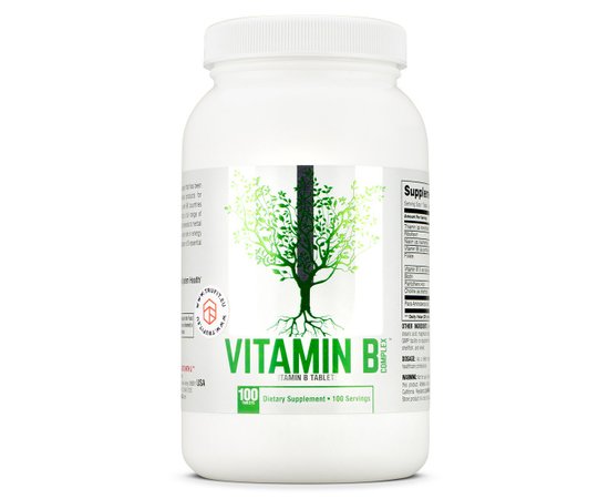 Universal Vitamin B Complex 100 tabs, Universal Vitamin B Complex 100 tabs  в интернет магазине Mega Mass