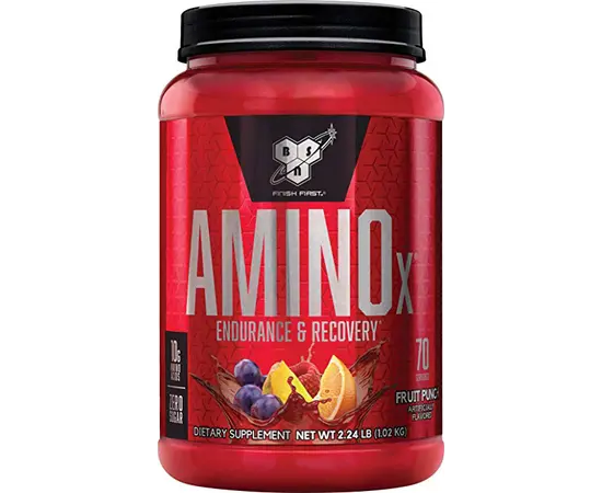 BSN Amino X 1000 g, Фасування: 1000 g, Смак: Fruit Punch / Фруктовий Пунш, image , зображення 2