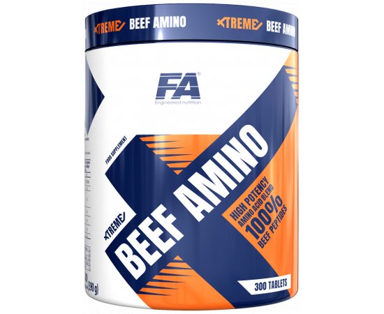 Fitness Authority Xtreme Beef Amino 300 tabs, image 