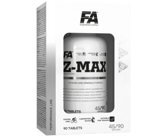 Fitness Authority  Z-Max 90 tabs, image 