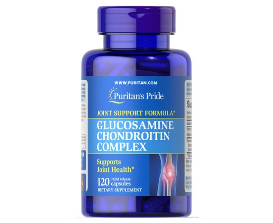 Puritan's Pride Glucosamine Chondroitin Complex Double Strength 120 caps, image 