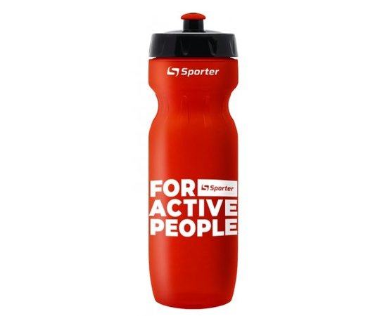 Sporter Water bottle 700 ml Sporter For Active People - black/red, image 