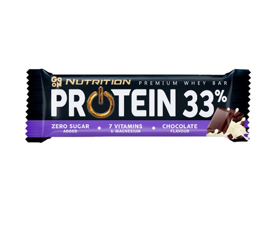 Go On Nutrition Protein Bar 33% Шоколад, image 