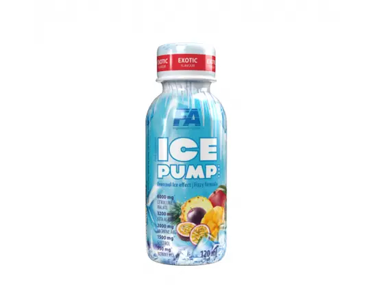 Fitness authority Ice Pump shot 120 ml, Вкусы: Passion Fruit  / Маракуйя, Fitness authority Ice Pump shot 120 ml, Вкусы: Passion Fruit  / Маракуйя , изображение 2 в интернет магазине Mega Mass