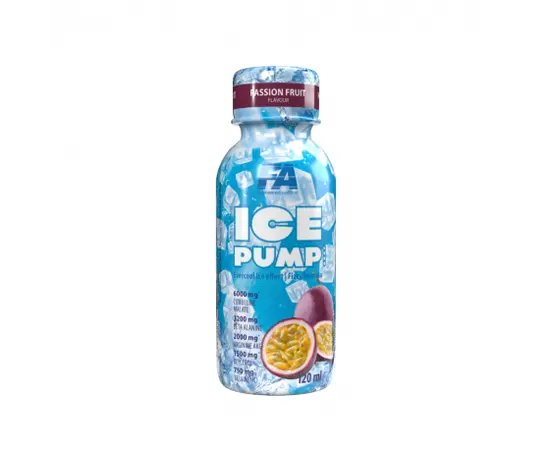 Fitness authority Ice Pump shot 120 ml, Вкусы: Passion Fruit  / Маракуйя, Fitness authority Ice Pump shot 120 ml, Вкусы: Passion Fruit  / Маракуйя , изображение 3 в интернет магазине Mega Mass