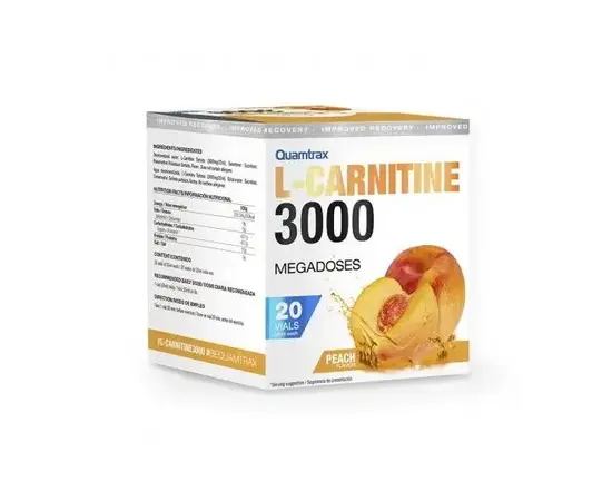 Quamtrax L-Carnitine 3000 - 20 флаконов, Вкусы: Green Tea / Зеленый Чай, Quamtrax L-Carnitine 3000 - 20 флаконов, Вкусы: Green Tea / Зеленый Чай , изображение 5 в интернет магазине Mega Mass