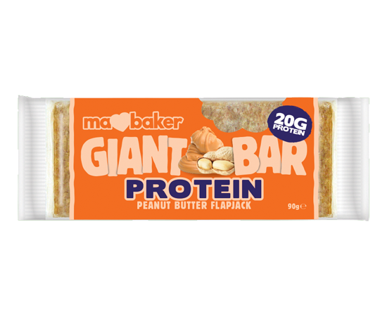 Ma Baker Protein Bar Flapjack - 90 g, Смак: Peanut Butter / Арахісова Паста, image 