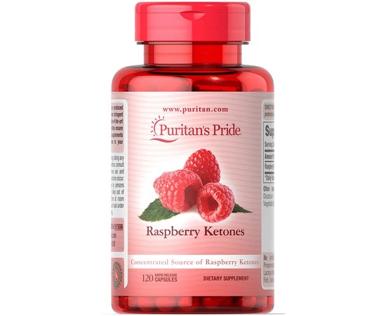 Puritan's Pride Raspberry Ketones 120 caps, image 