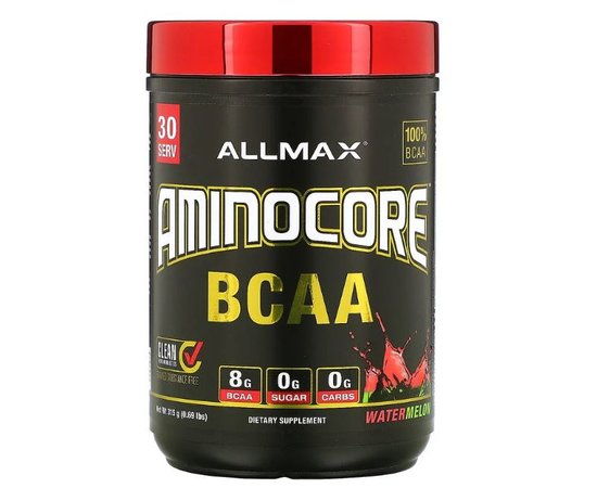 Allmax Aminocore BCAA 315 g, Вкус: Watermelon /  Арбуз, Allmax Aminocore BCAA 315 g, Вкус: Watermelon /  Арбуз  в интернет магазине Mega Mass