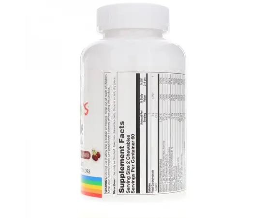 Solaray Children's Vitamin & Minerals 120 chewables, image , зображення 2