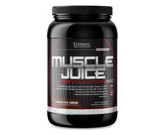 Ultimate Nutrition Muscle Juice Revolution 2120 g, Фасовка: 2120 g, Смак:  Chocolate / Шоколад, image 