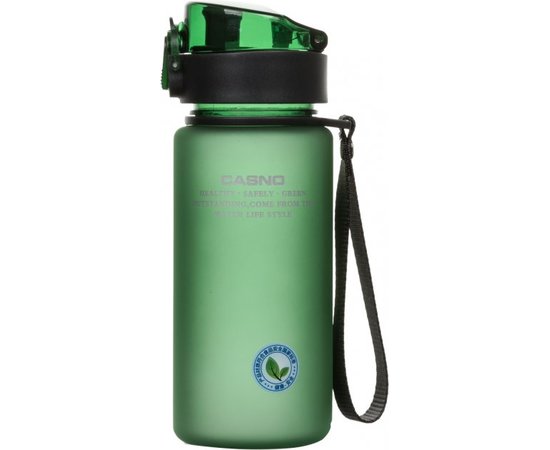 Пляшка для води CASNO 400 мл KXN-1114, Колір: Зелений (Green), image 
