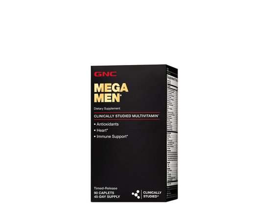 GNC Mega Men, Фасовка: 90 caps, GNC Mega Men, Фасовка: 90 caps  в интернет магазине Mega Mass