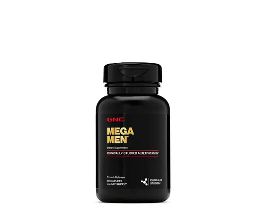 GNC Mega Men, Фасовка: 90 caps, GNC Mega Men, Фасовка: 90 caps , изображение 2 в интернет магазине Mega Mass