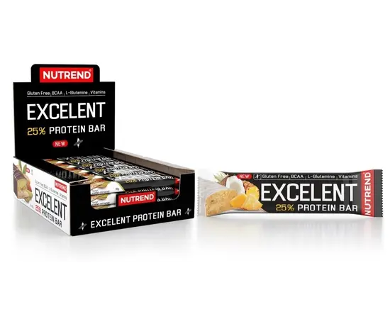 Nutrend Excelent Protein Bar 85 g, Nutrend Excelent Protein Bar 85 g , изображение 2 в интернет магазине Mega Mass