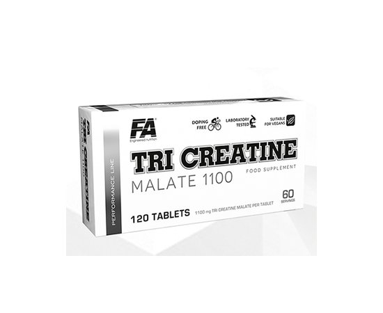 Fitness Authority Tri Creatine Malate 1100 mg, 120 tabl, image 