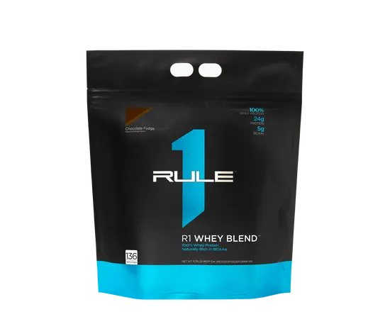 Rule One Whey Blend 4620 g, Фасовка: 4620 g, Смак: Chocolate Fudge / Шоколадна Помадка, image 