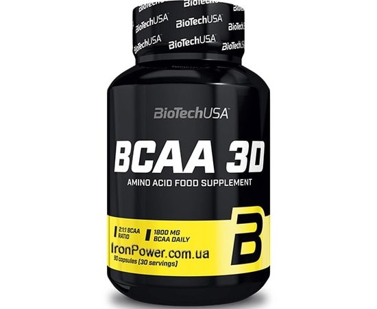 BioTech BCAA 3D 90 caps, BioTech BCAA 3D 90 caps  в интернет магазине Mega Mass