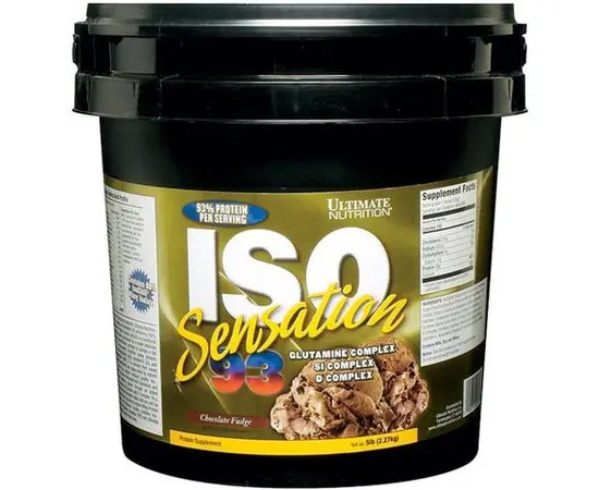 Ultimate Nutrition ISO Sensation 93% 2270 g, Фасовка: 2270 g, Смак: Vanilla / Ваніль, image 