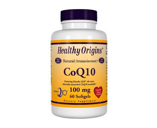 Healthy Origins CoQ-10 100 mg 60 softgels, image 