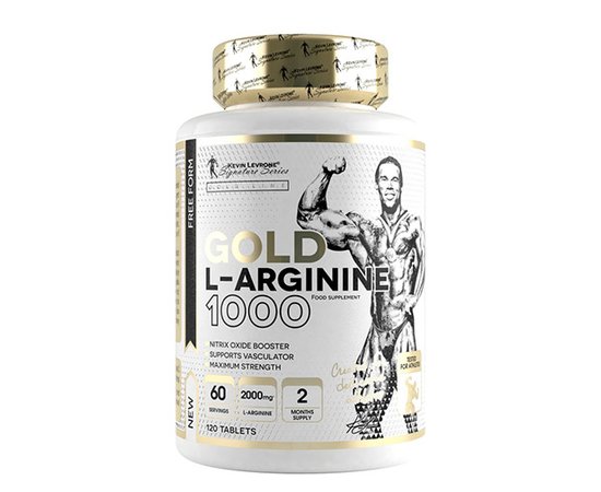 Kevin Levrone Gold L-Arginine 1000mg 120 tabs, image 