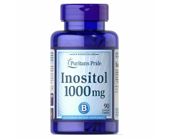Puritan's Pride Inositol 1000 mg 90 tabs, Puritan's Pride Inositol 1000 mg 90 tabs  в интернет магазине Mega Mass
