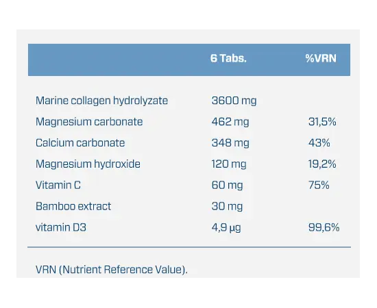 Quamtrax Marine Collagen 120 tabs, Quamtrax Marine Collagen 120 tabs , изображение 2 в интернет магазине Mega Mass