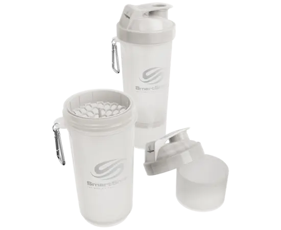 Smartshake Slim 500ml - Pure White, image , зображення 2