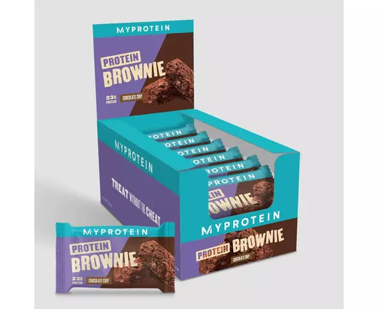 Myprotein Protein Brownie 75 g Chocolate Chip, Myprotein Protein Brownie 75 g Chocolate Chip  в интернет магазине Mega Mass